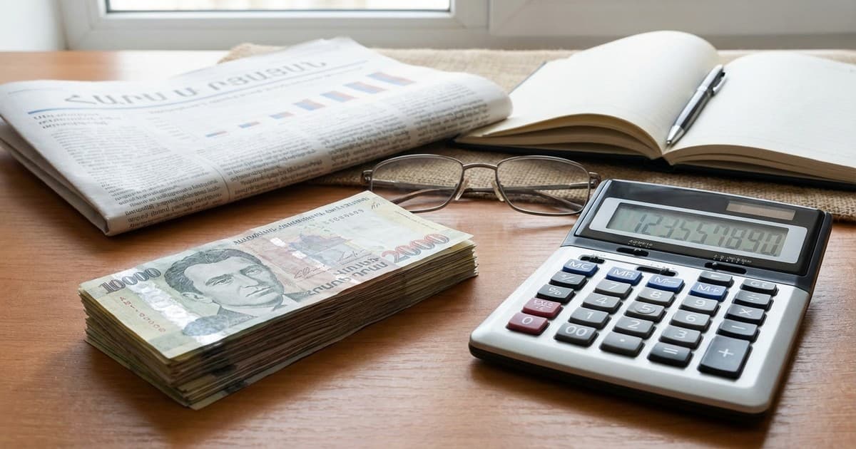 Prosječna plata u Jermeniji i finansijski obračun