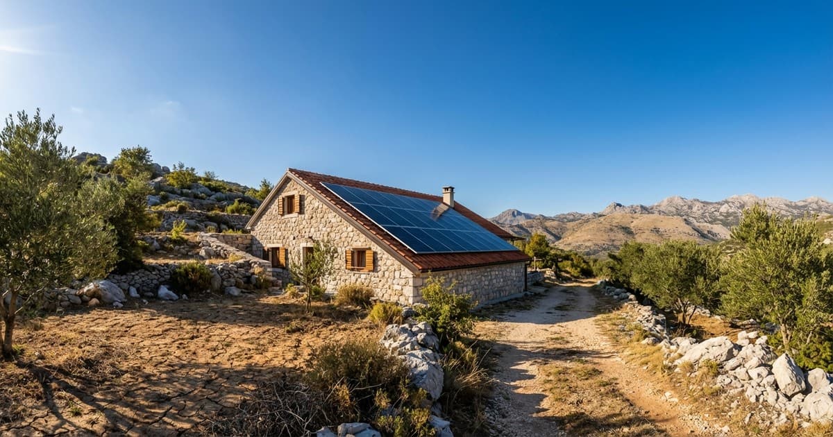 Kako solarni paneli mijenjaju održivost vikendica u Crnoj Gori