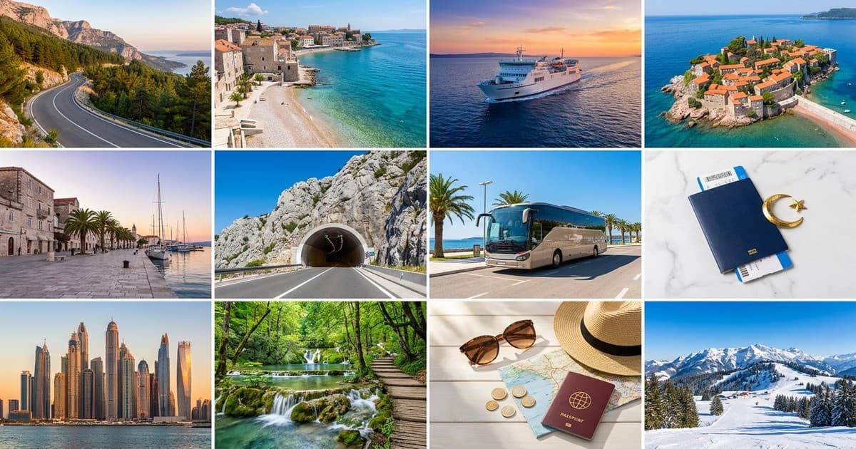 Putovanje kolima do mora iz BiH 2026: Neum, Hrvatska i CG
