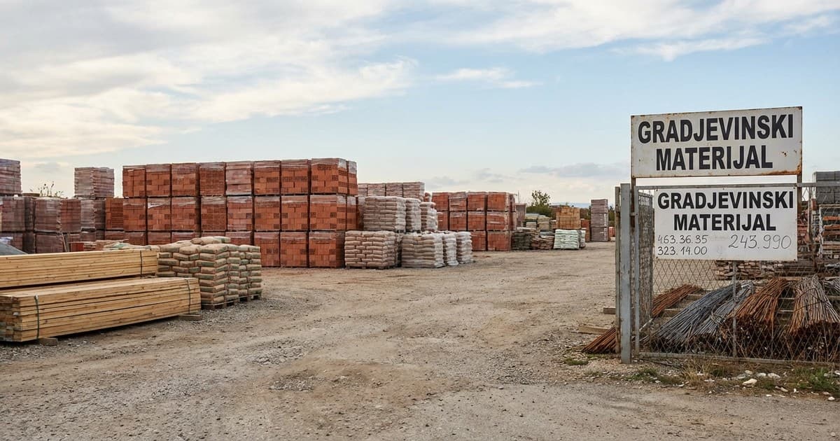 Stabilizacija tržišta u Kraljevu: Cene materijala bez promena