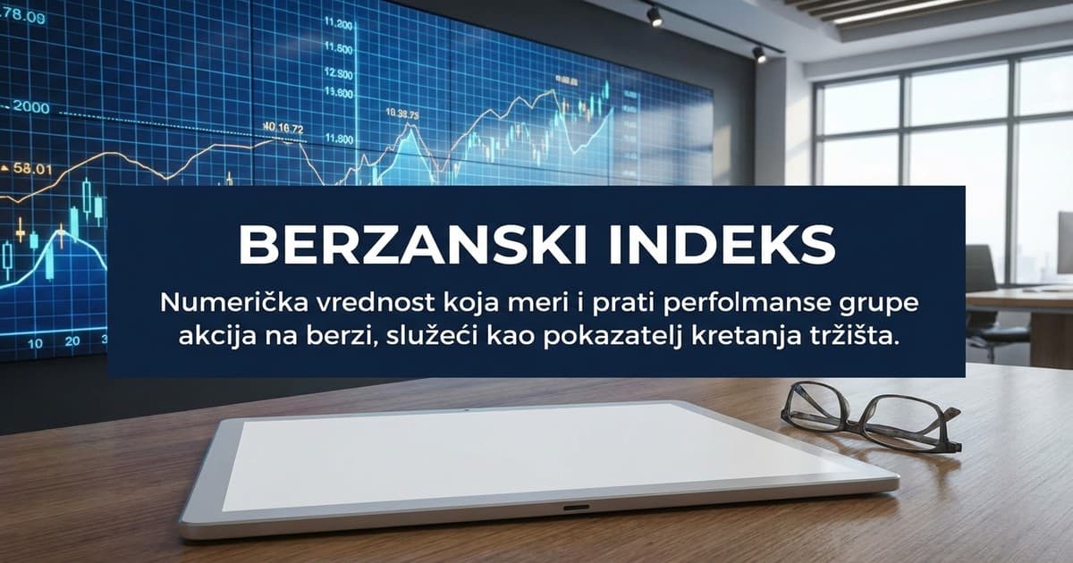 Razumevanje pojma: Šta je berzanski indeks?