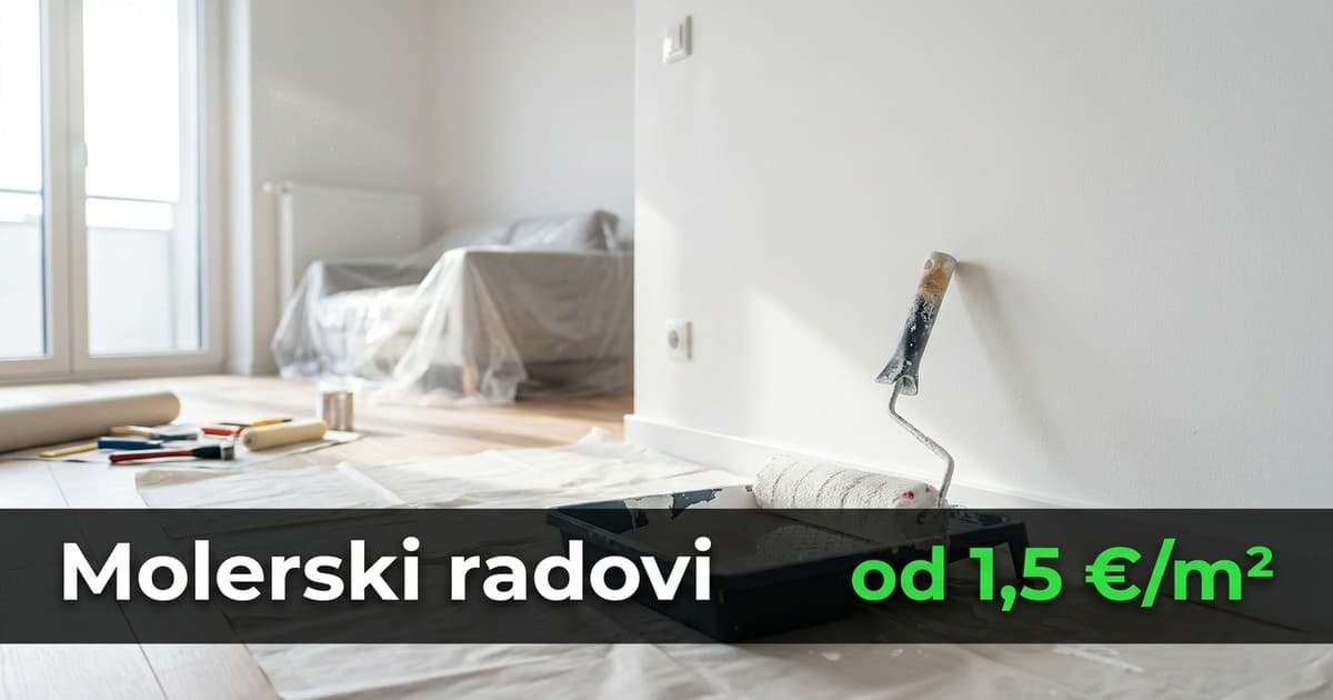 Moler u Crnoj Gori: Standardi cijena i priprema rada
