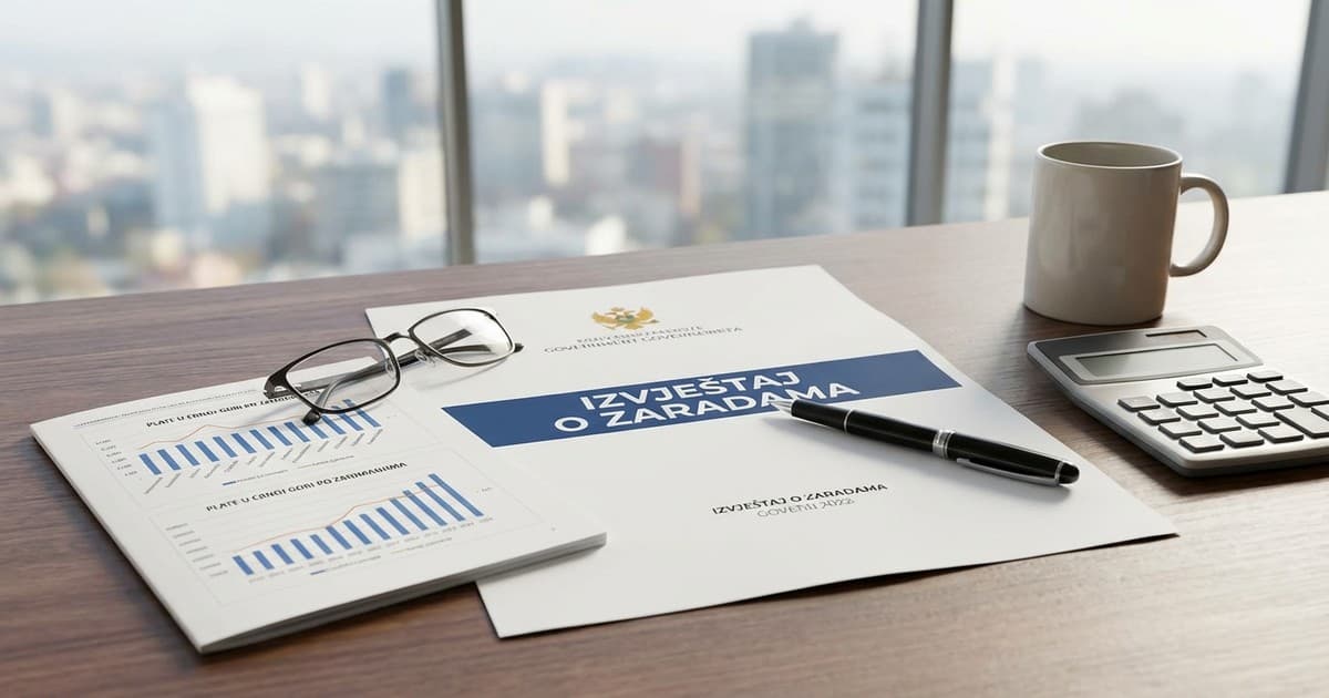 Plate u Crnoj Gori po zanimanjima: Prosjek prešao 1.000 eura