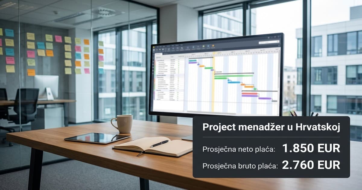 Prosječna placa project menadzera