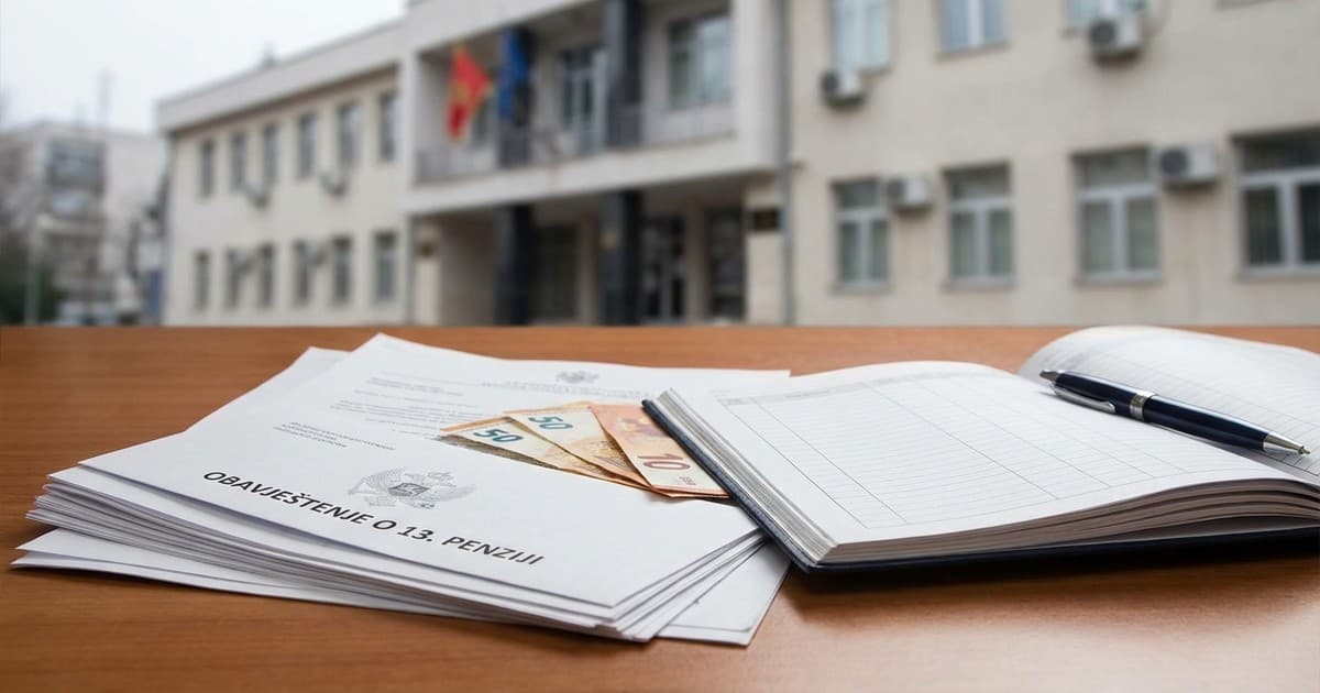 13. penzija u Crnoj Gori: Ko ostvaruje pravo na isplatu?