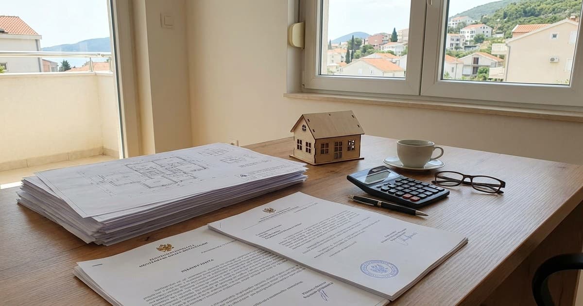 Cijena legalizacije kuće od 100 m2 u Crnoj Gori
