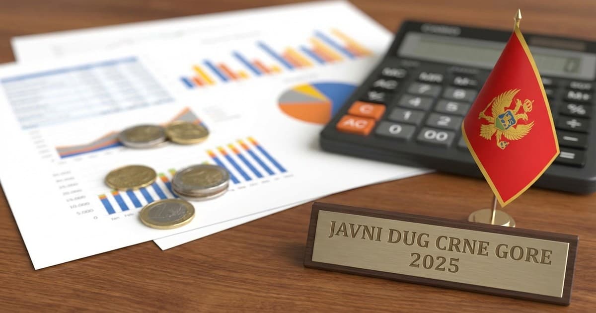 Javni dug Crne Gore 2025: Trenutno stanje i ekonomska analiza