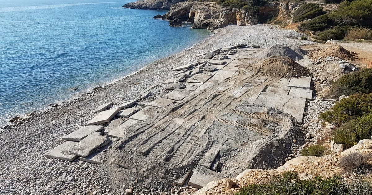 Vraćanje plaže u Baošićima u prvobitno stanje bez odlaganja
