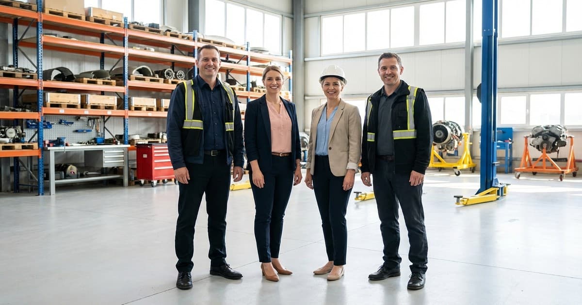 Leadership team as Aerotec preuzima Global Aerotech