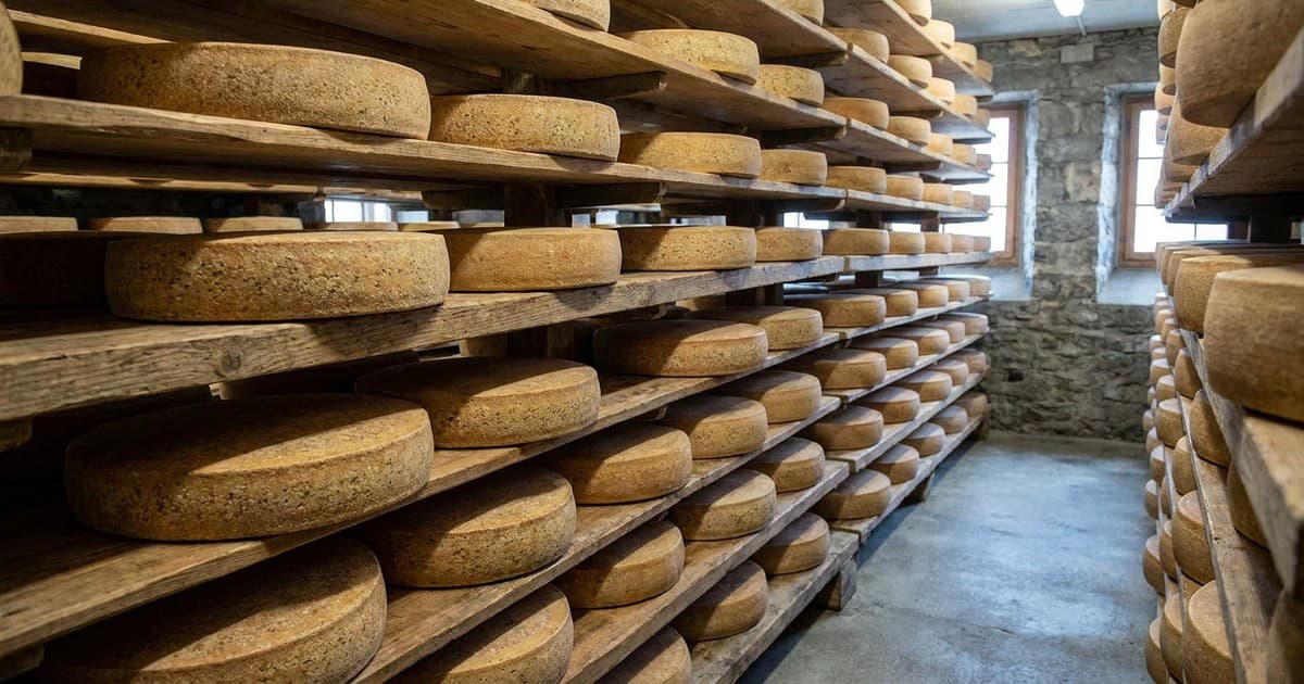 Proizvodnja sira Gruyère u tradicionalnoj sazrevaonici