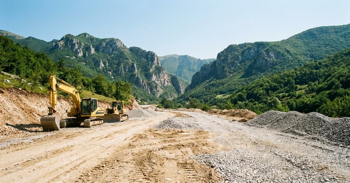 Pripremni radovi: Dionica Mateševo – Andrijevica