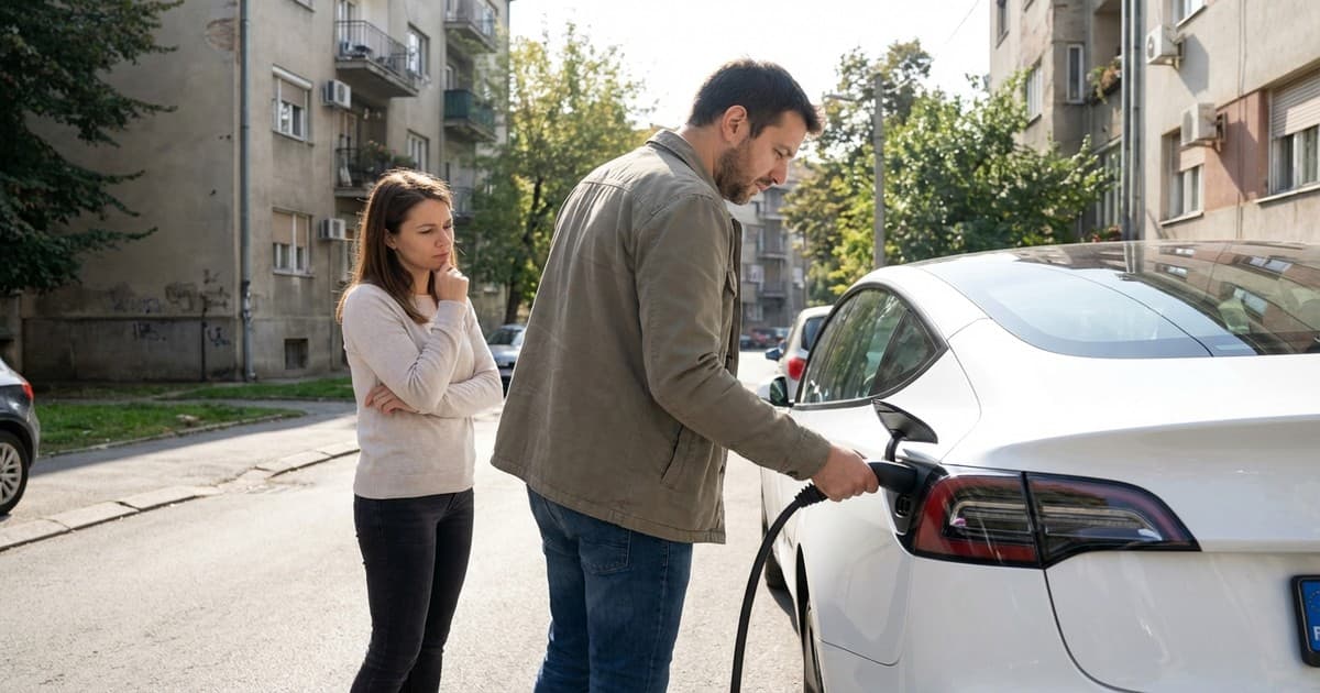 Koliko struje potroši električni auto na 100 km u Srbiji