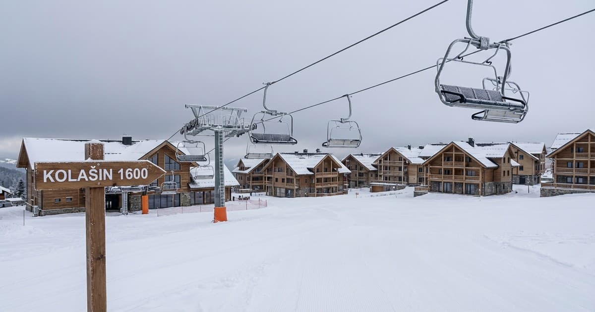 Winter facilities at the Kolašin 1600 ski center