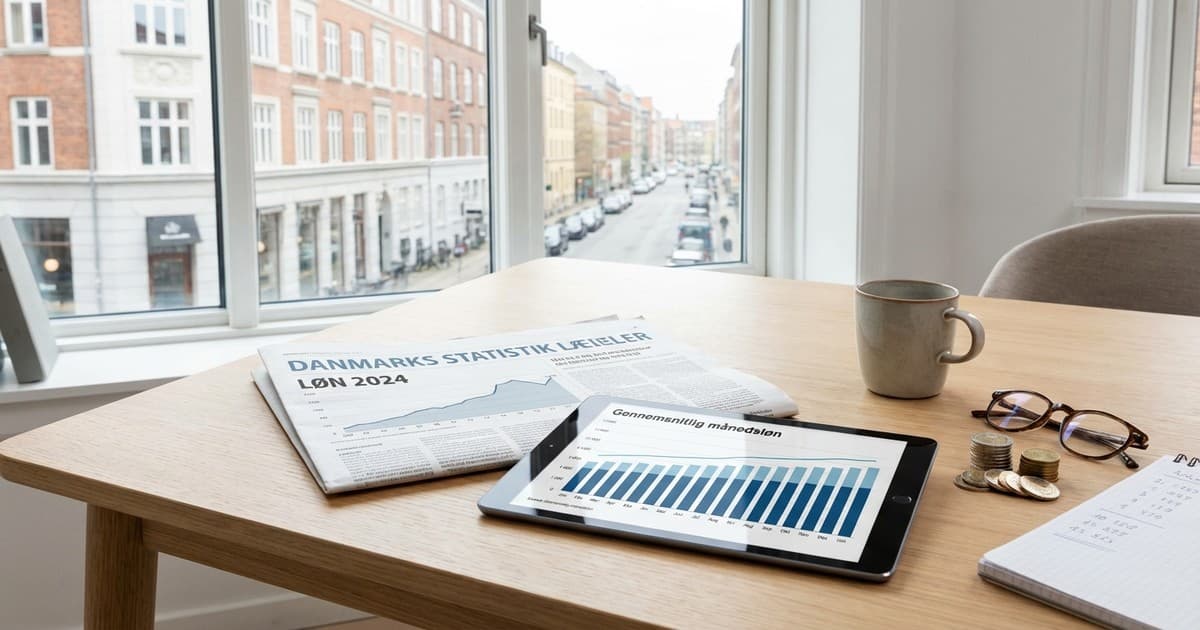 Prosječna plata u Danskoj na osnovu novih statistika