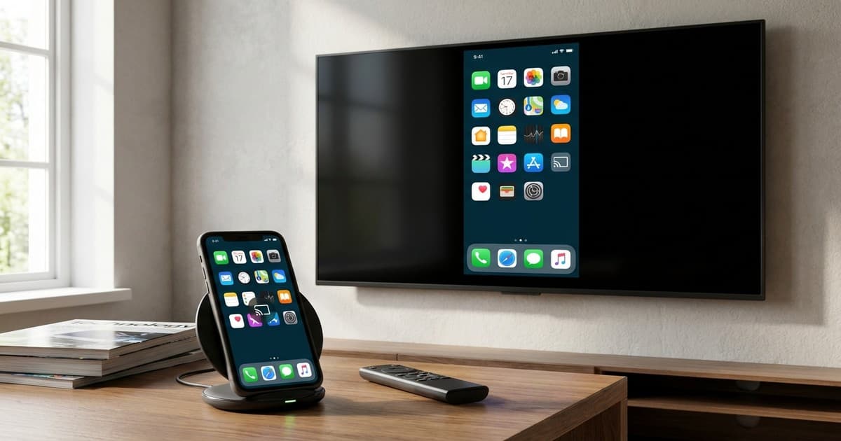 Bežični prenos: Kako podeliti ekran telefona na tv