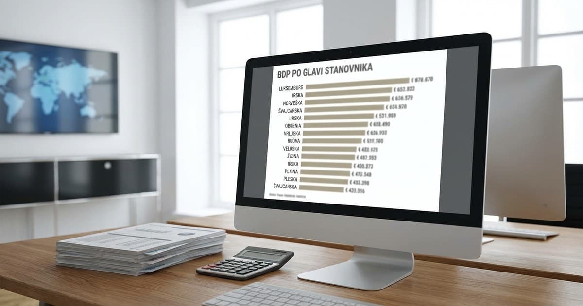 Luksemburg predvodi najnoviji spisak država po BDP po glavi stanovnika