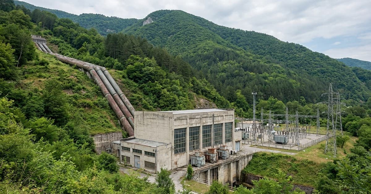 Hidroelektrana Vrla 2 power plant facility