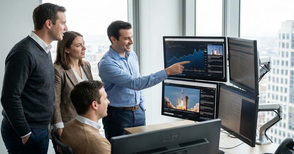SpaceX IPO Wall Street news drives market gains