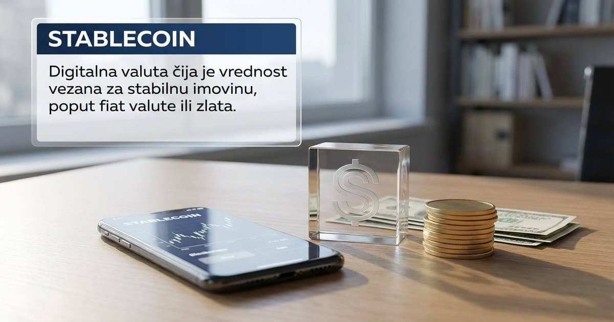 Šta je stablecoin i kako on čuva vrijednost vašeg kapitala