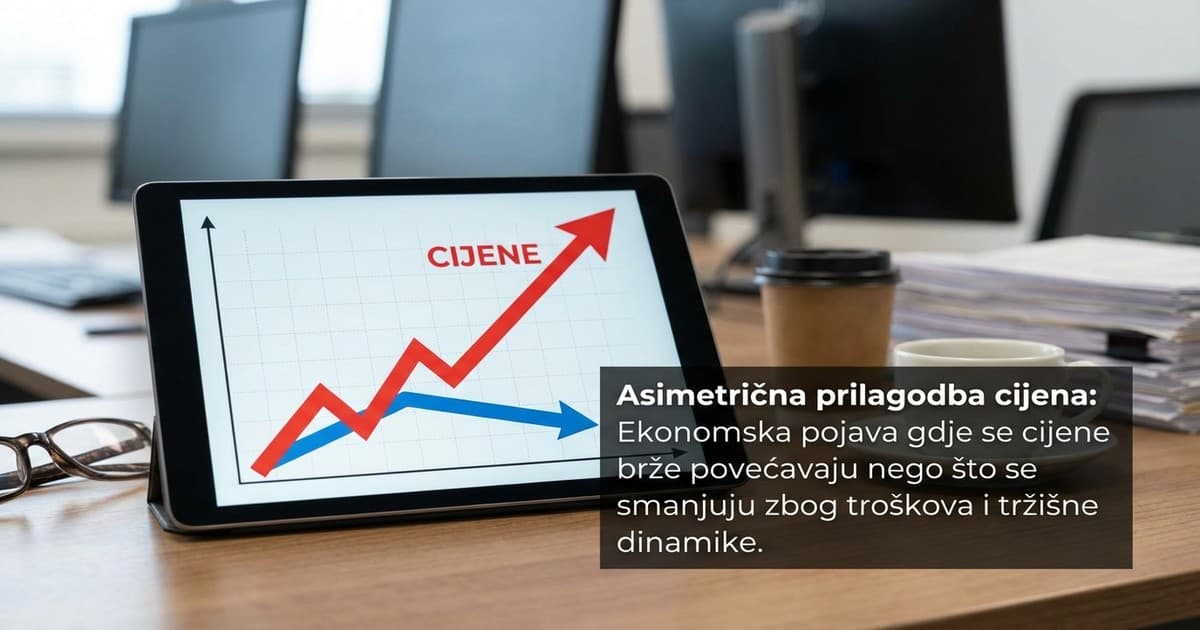 Zašto cijene rastu brže nego što padaju: Fenomen raketa i pera