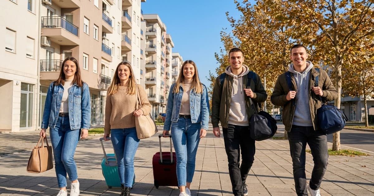 Unutrašnje migracije u Crnoj Gori: Mladi sa koferima