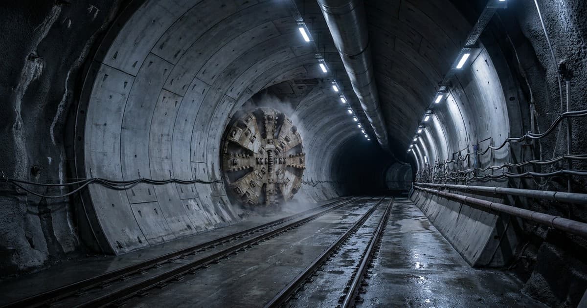 Mašina za bušenje tunela za projekat Lyon-Torino
