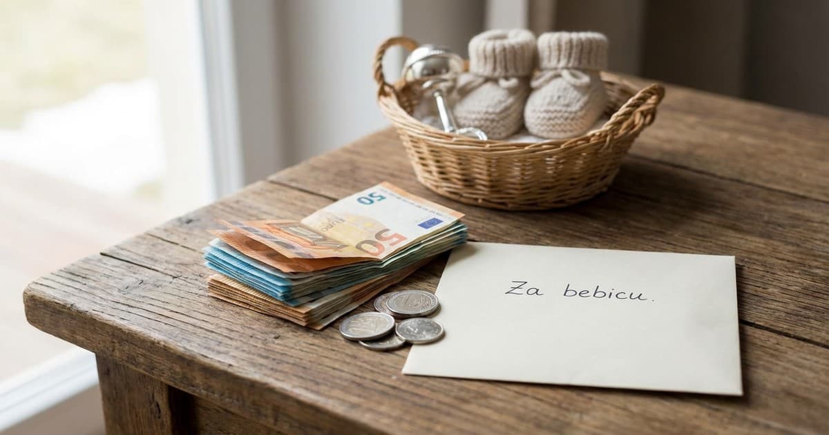 Koliko novca dati za babine u koverti