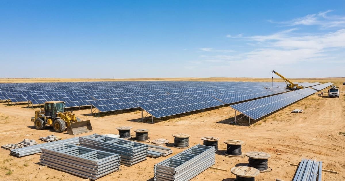 EPCG Solar Gradnja: Radovi na novoj solarnoj elektrani