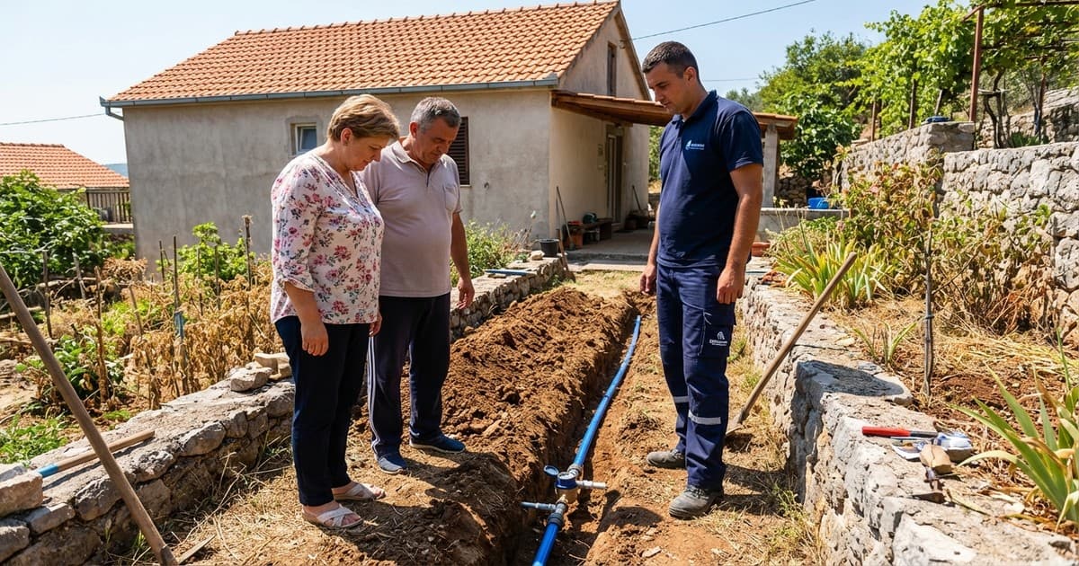 Koliko košta priključak za vodu u Crnoj Gori i kako izgleda procedura?