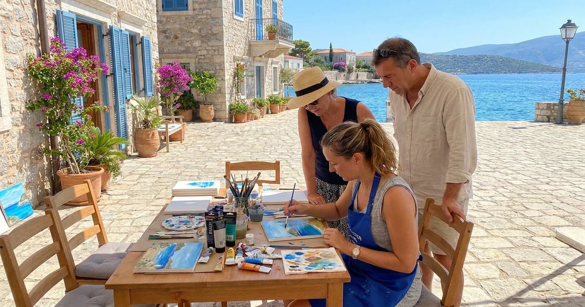 Art workshops at the Hello Spring festival
