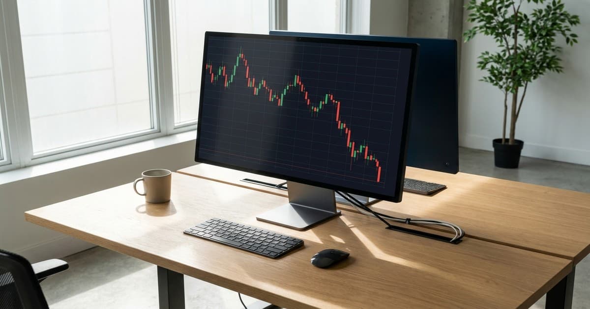 Bitcoin cijena bilježi oštar pad na berzanskom grafikonu