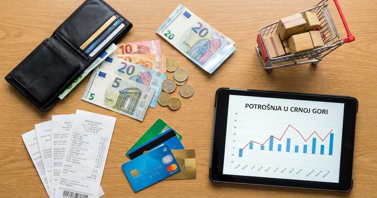 Na šta se u Crnoj Gori najviše troši novac: Analiza troškova