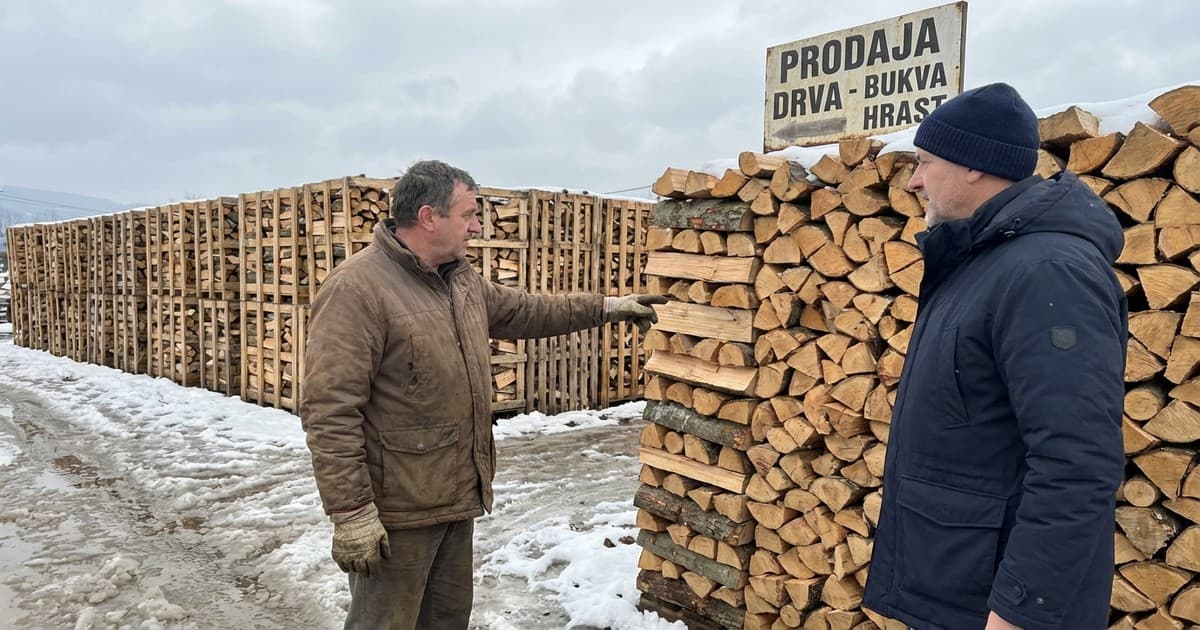 Koliko košta kubik drva u BiH na početku 2026. godine