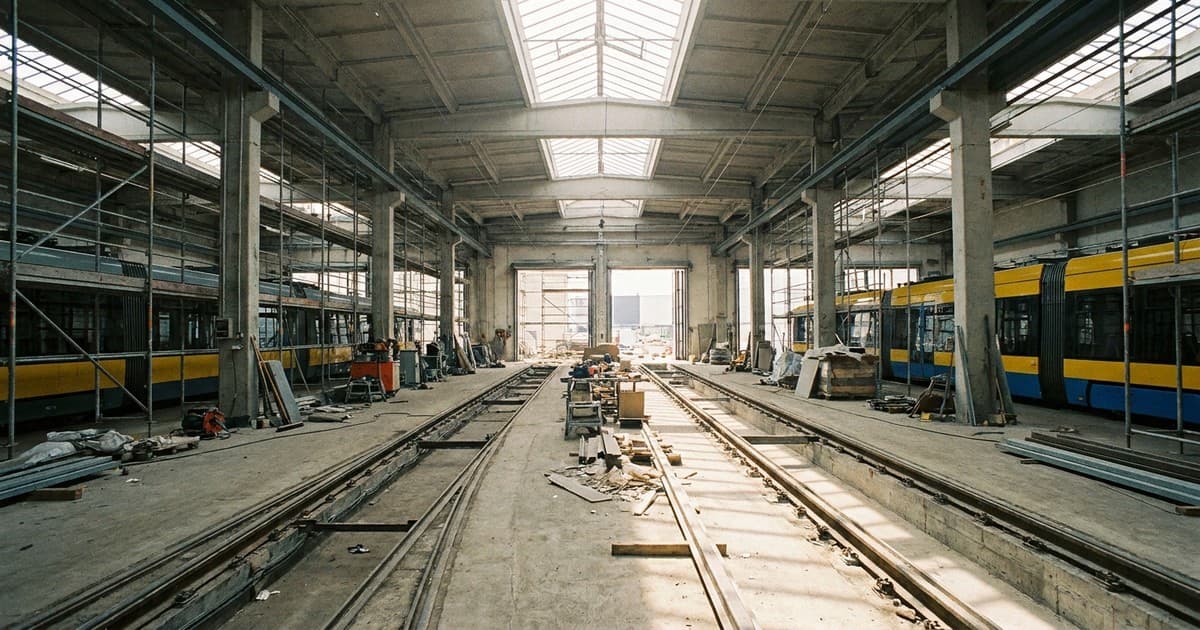 Obnova tramvajskog depoa u Sarajevu