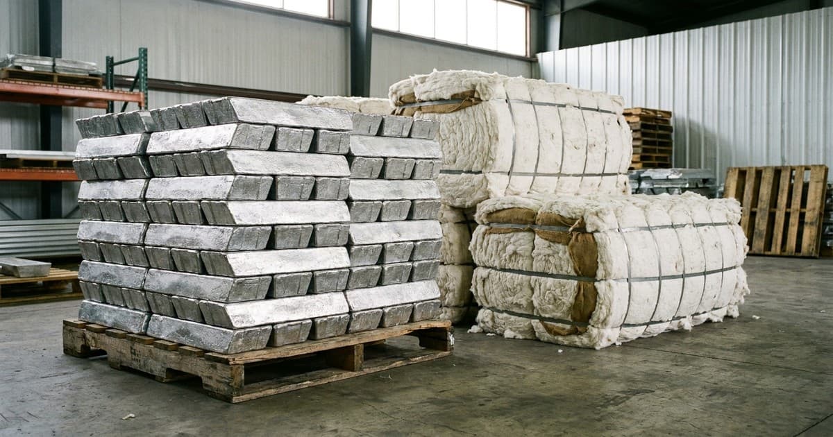 Aluminijum poskupio 14 odsto dok tržište pamuka raste