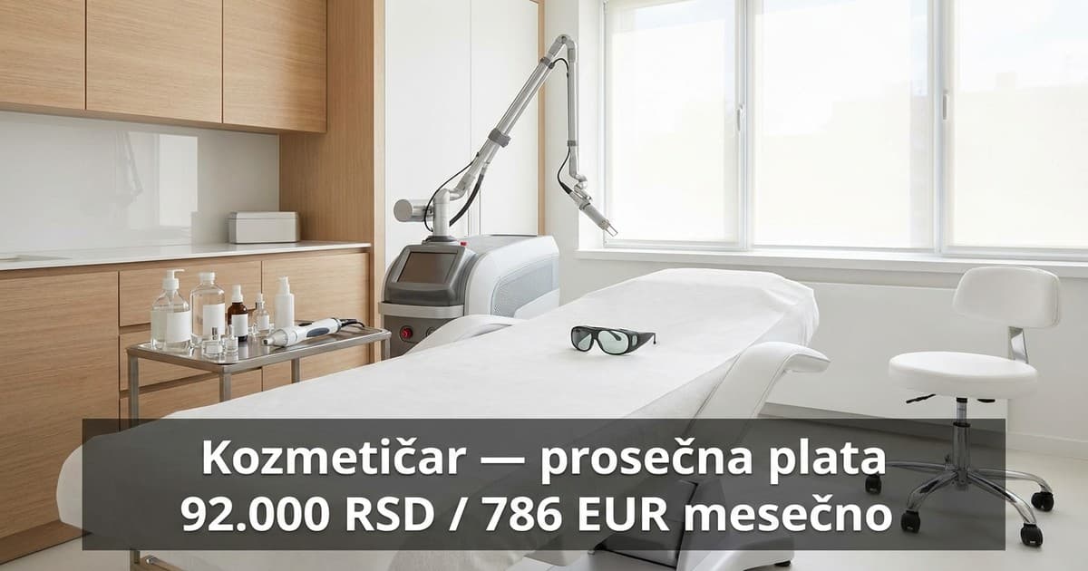 Specijalizacija za lasere diže platu kozmetičara preko 180.000 RSD