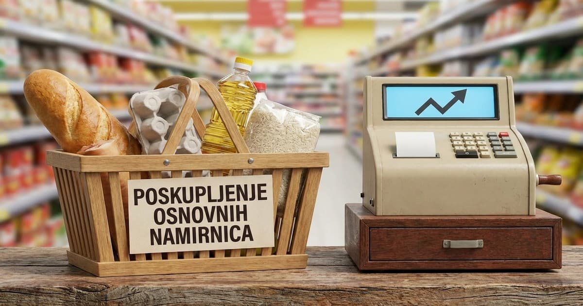 Poskupljenje osnovnih namirnica: Nove cijene u Crnoj Gori