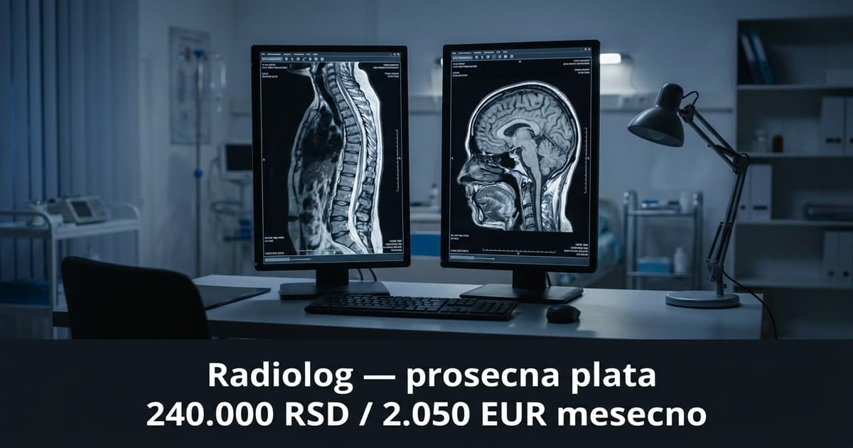 Radiolozi u Srbiji očitavanjem snimaka zarađuju i do 500.000 RSD