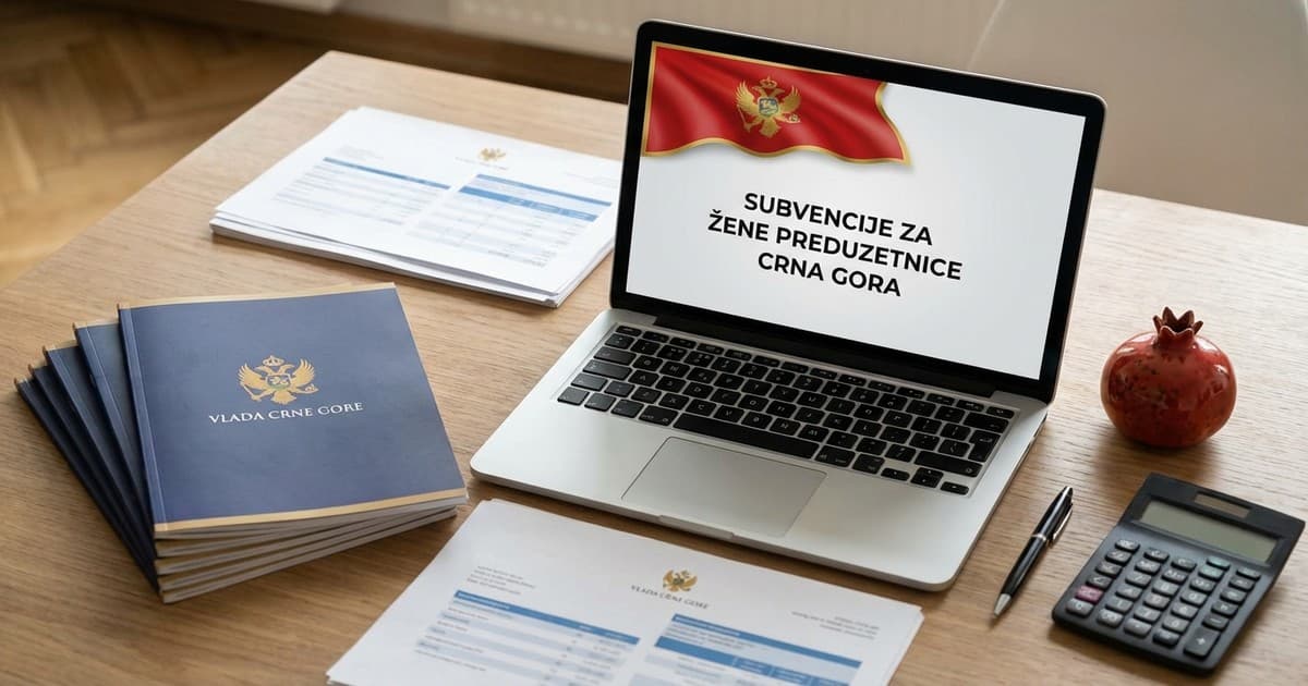 Subvencije za žene preduzetnike u Crnoj Gori: Detaljan vodič