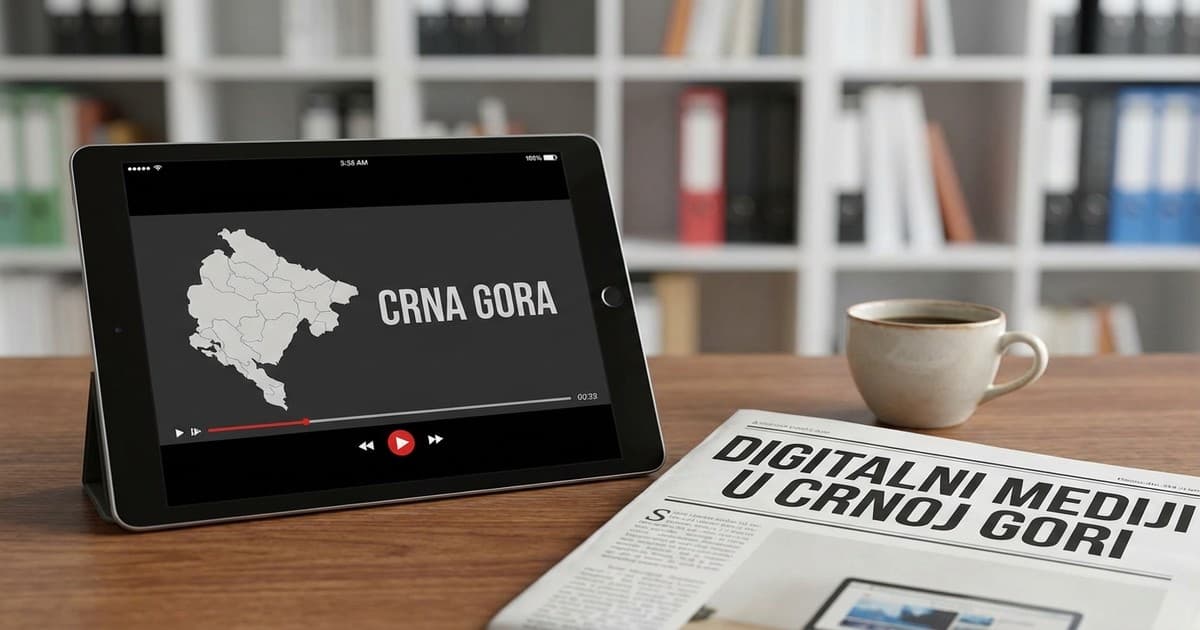 The growth of digital media and Netflix Crna Gora