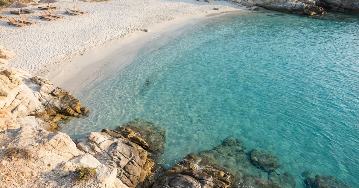 Najlepše plaže u Grčkoj: uvala sa belim peskom