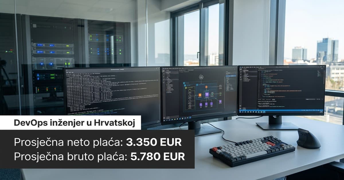 Plaća DevOps inženjera u Hrvatskoj