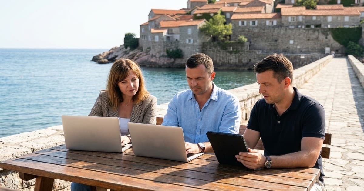 Digitalni nomadi na obali Crne Gore