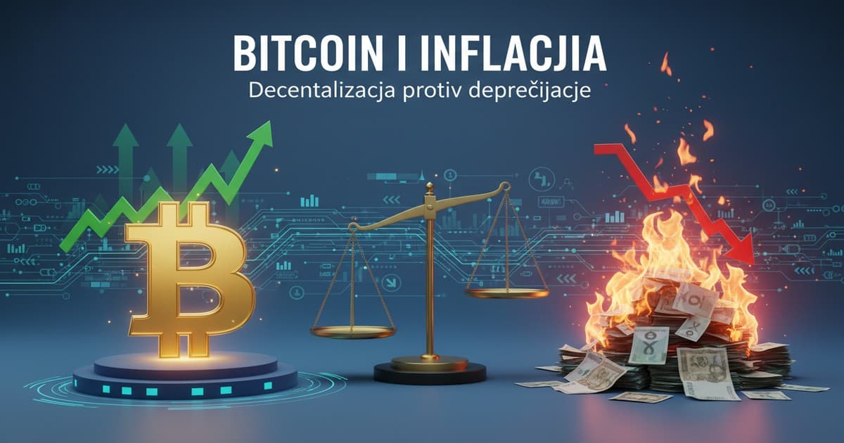 Featured Image - Bitcoin i inflacija: Može li digitalno zlato sačuvati novac?