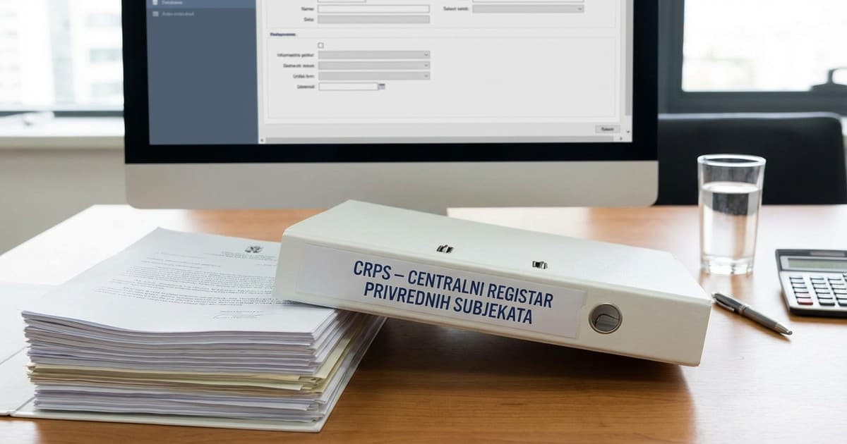 CRPS Centralni registar privrednih subjekata records