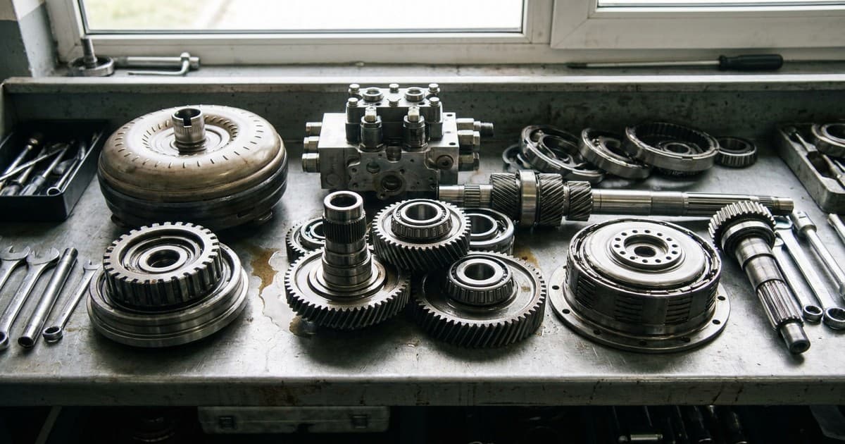 Različite vrste automatskih mjenjača na servisu