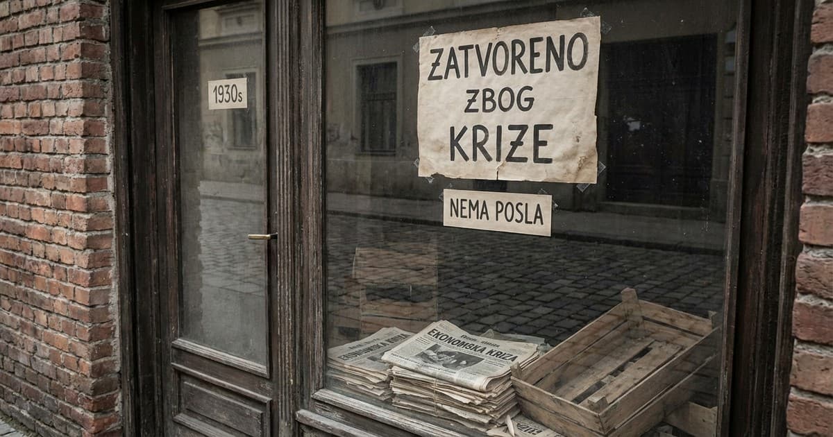 Velika depresija i napušteni izlozi tridesetih