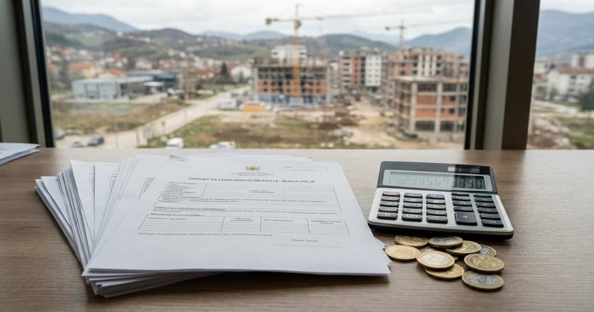 Bijelo Polje objavilo cijene: Legalizacija od 11 do 61 euro