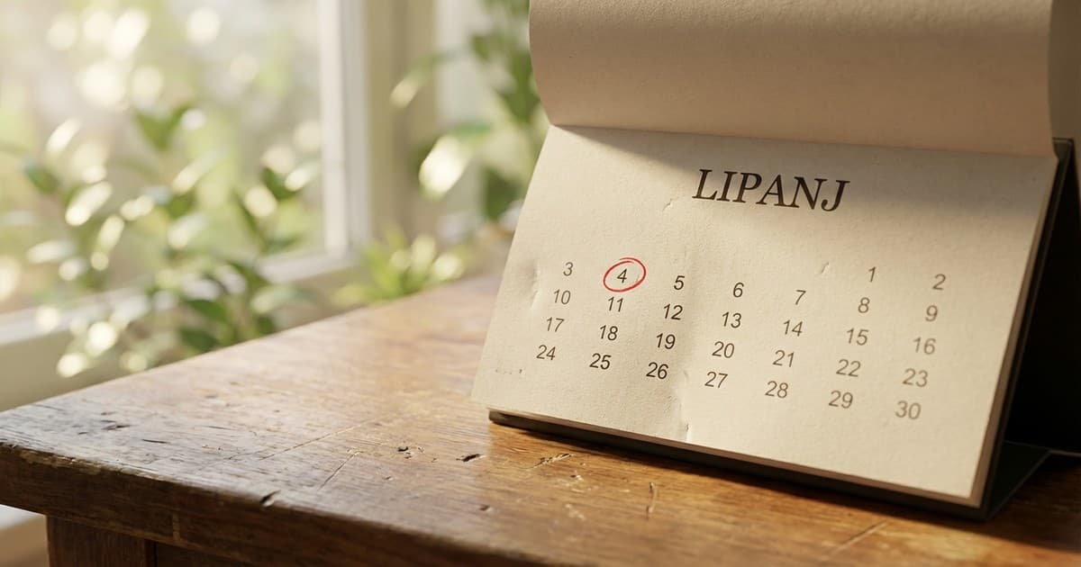 Kalendar za Tijelovo 2026. u Hrvatskoj