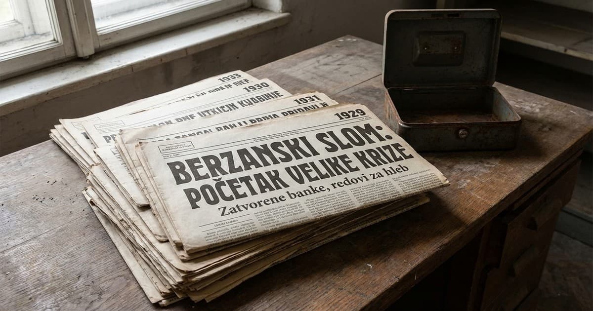Slom berze i krah tržišta: Kako je nastala Velika ekonomska kriza